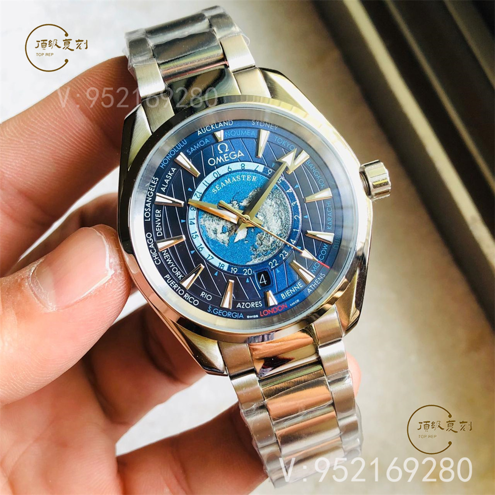 VS廠海馬綠盤世界時怎么樣,VS廠歐米茄世界時綠盤細(xì)節(jié)對版嗎-復(fù)刻表