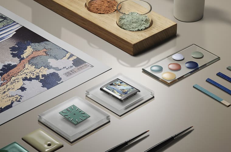 積家將葛飾北齋浮世繪名畫濃縮進(jìn)Reverso手表翻轉(zhuǎn)到表背可見(jiàn)珍稀微繪琺瑯工藝-復(fù)刻表