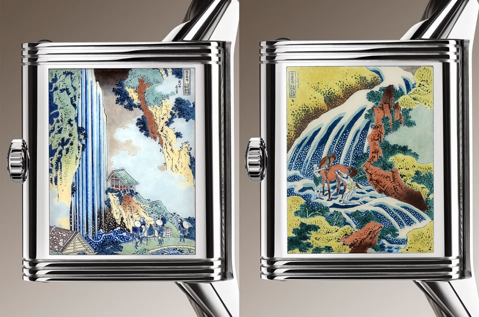 積家將葛飾北齋浮世繪名畫濃縮進(jìn)Reverso手表翻轉(zhuǎn)到表背可見(jiàn)珍稀微繪琺瑯工藝-復(fù)刻表