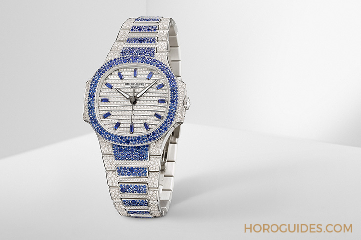 Ladies First！百達翡麗最新Aquanaut Luce「彩虹」三問表與Nautilus織紋復合表帶-復刻表