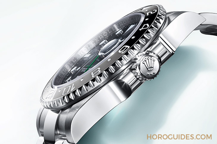 勞力士不銹鋼灰黑雙色陶瓷圈126710GRNR：GMT-Master II也有想要低調(diào)的時候-復(fù)刻表