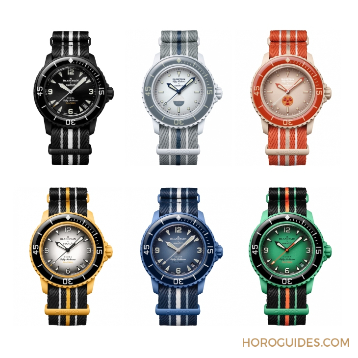 太驚喜！更貼近五十噚腕表神韻的黑色調(diào)Blancpain × Swatch聯(lián)名表款「Ocean of Storm」現(xiàn)身-復(fù)刻表