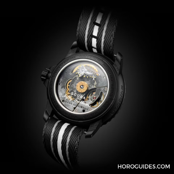 太驚喜！更貼近五十噚腕表神韻的黑色調(diào)Blancpain × Swatch聯(lián)名表款「Ocean of Storm」現(xiàn)身-復(fù)刻表