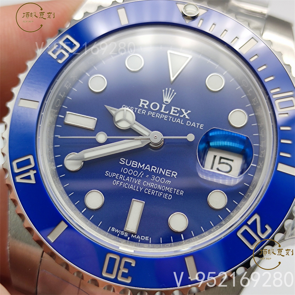 VS廠勞力士3135機芯藍水鬼做工如何,機芯穩(wěn)定嗎-復(fù)刻表