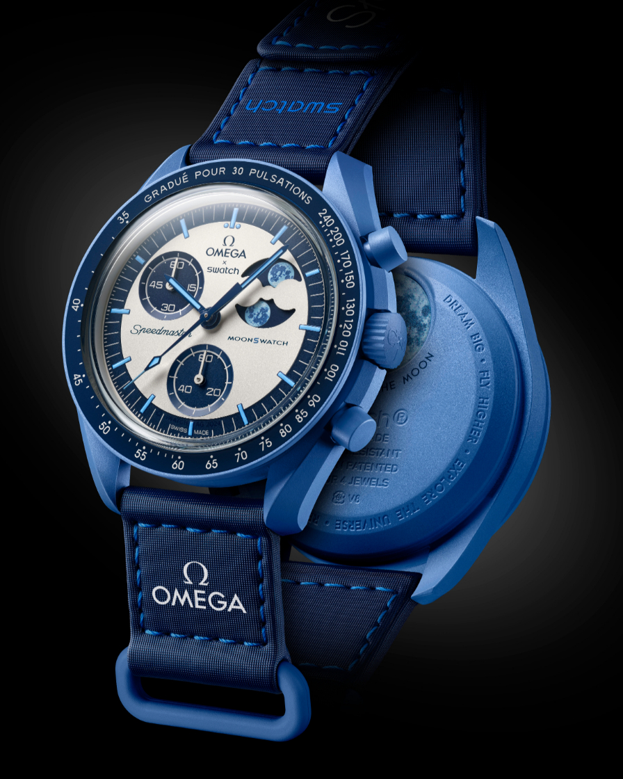 慶祝今年首個(gè)超級(jí)藍(lán)月！ MoonSwatch Mission to the Super Blue Moonphase夏日登場(chǎng)-復(fù)刻表