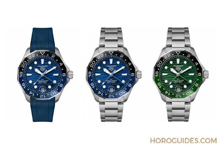 潛水猛將升級！ TAG HEUER推出全新Aquaracer Professional 300日期腕表與GMT腕表-復(fù)刻表