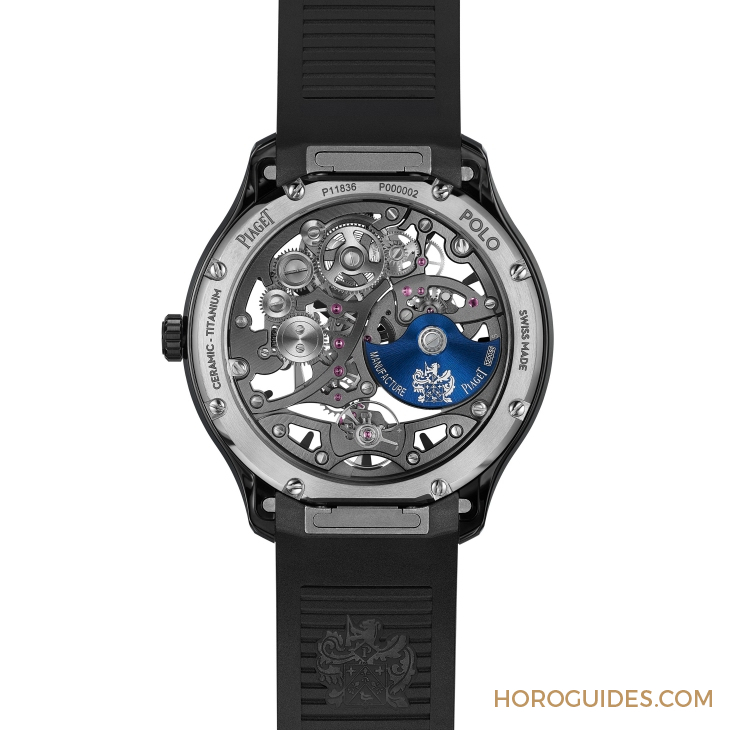 PIAGET - POLO - G0A49011 - PIAGET首款陶瓷表超薄現(xiàn)身！ 全新Polo Skeleton Ceramic登場