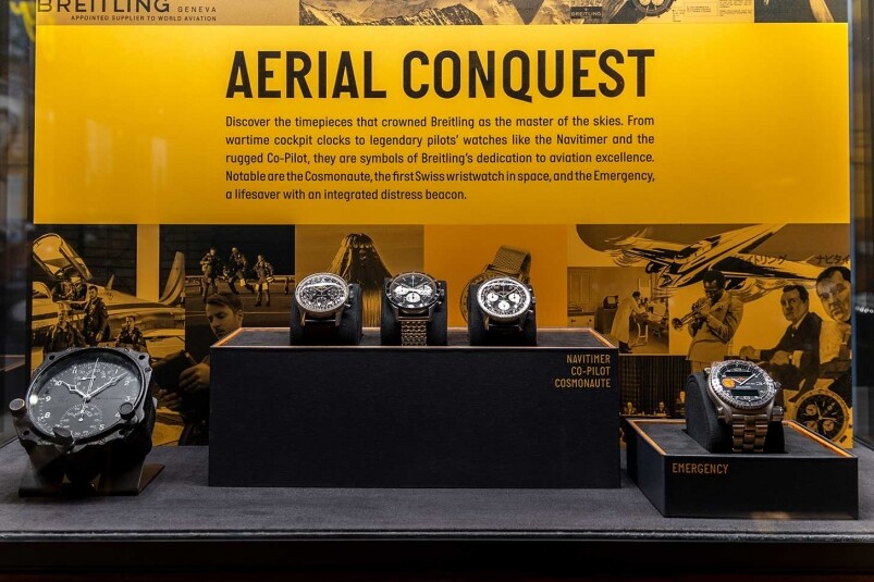 Breitling 140周年紀(jì)念復(fù)古腕表展|表迷放假好去處