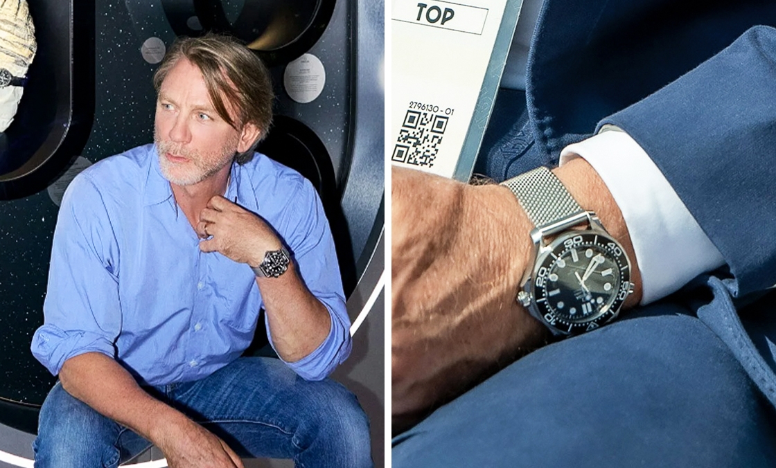 OMEGA - SEAMASTER - 210.30.42.20.03.002 - 007手腕再次提前曝光新作？ 巴黎奧運會謎樣的OMEGA Seamaster黑面無日期款